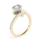 Bypass Split Shank Engagement Rings