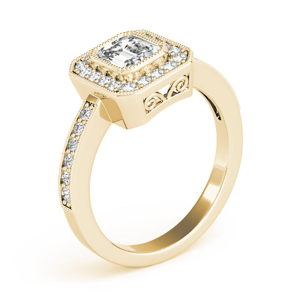 ENGAGEMENT RINGS HALO EMERALD
