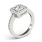 ENGAGEMENT RINGS HALO SQUARE & CUS