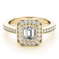 ENGAGEMENT RINGS HALO SQUARE & CUS