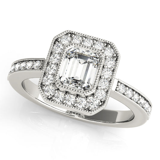 ENGAGEMENT RINGS HALO SQUARE & CUS