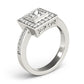 ENGAGEMENT RINGS HALO SQUARE & CUS