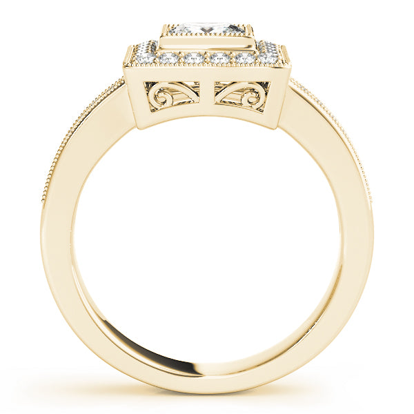 ENGAGEMENT RINGS HALO SQUARE & CUS