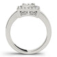 ENGAGEMENT RINGS HALO SQUARE & CUS