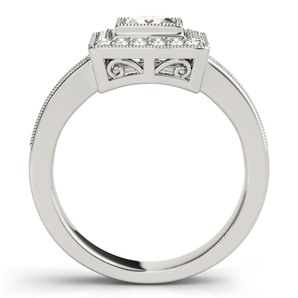ENGAGEMENT RINGS HALO SQUARE & CUS