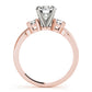 ENGAGEMENT RINGS 3 STONE ROUND