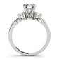 ENGAGEMENT RINGS 3 STONE ROUND