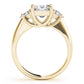 3-Stone Princess-Cut Trellis Engagement Rings