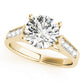 Channel Set Trellis Engagement Rings
