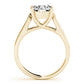Channel Set Trellis Engagement Rings