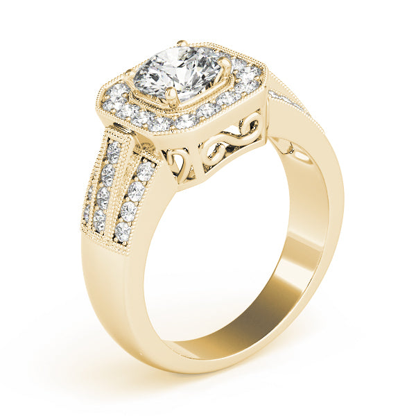 ENGAGEMENT RINGS HALO ROUND