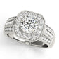 ENGAGEMENT RINGS HALO ROUND