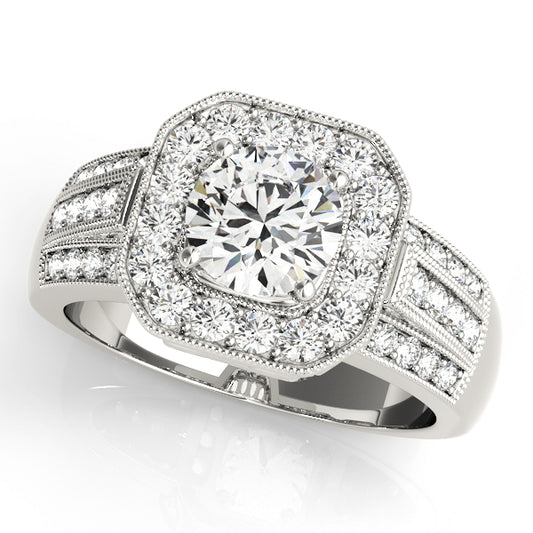 ENGAGEMENT RINGS HALO ROUND