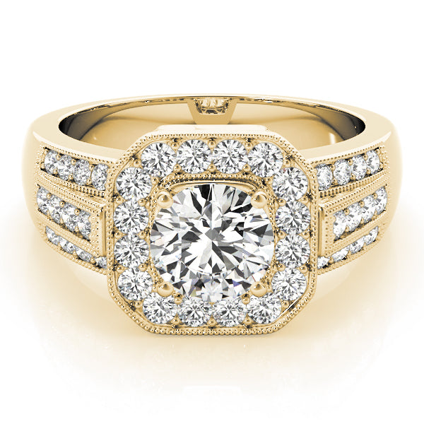 ENGAGEMENT RINGS HALO ROUND