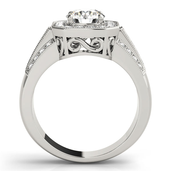 ENGAGEMENT RINGS HALO ROUND