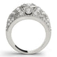 Antique Style Milgrain Engagement Ring