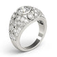 Antique Style Milgrain Engagement Ring
