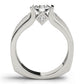Single Row Channel Set Engagement Rings