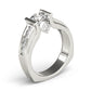 Single Row Channel Set Engagement Rings