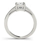 Channel Set Single Row Engagement Ring