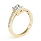 Channel Set Single Row Engagement Ring