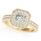 ENGAGEMENT RINGS HALO SQUARE & CUS