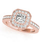 ENGAGEMENT RINGS HALO SQUARE & CUS