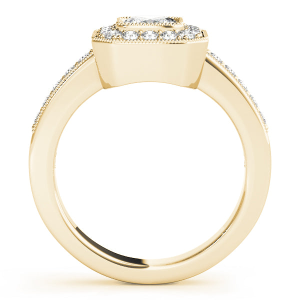 ENGAGEMENT RINGS HALO SQUARE & CUS