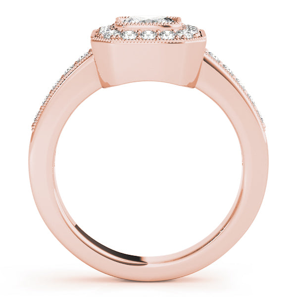 ENGAGEMENT RINGS HALO SQUARE & CUS