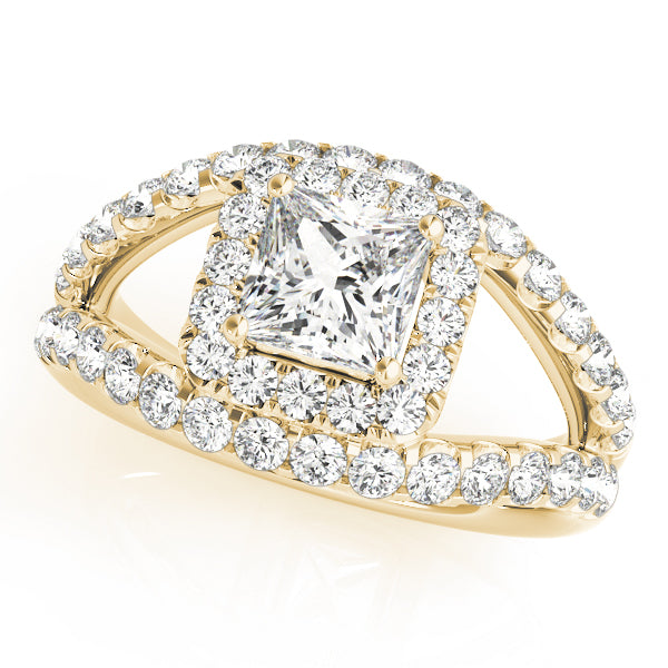 ENGAGEMENT RINGS HALO SQUARE & CUS