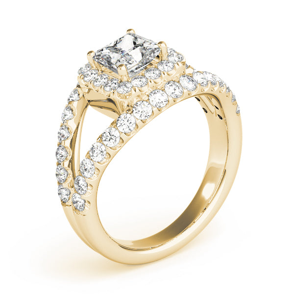 ENGAGEMENT RINGS HALO SQUARE & CUS