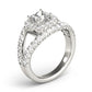 ENGAGEMENT RINGS HALO SQUARE & CUS