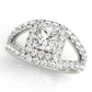 ENGAGEMENT RINGS HALO SQUARE & CUS