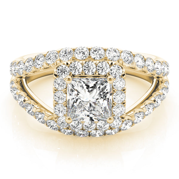 ENGAGEMENT RINGS HALO SQUARE & CUS