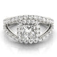 ENGAGEMENT RINGS HALO SQUARE & CUS