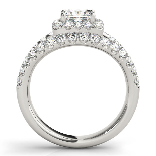 ENGAGEMENT RINGS HALO SQUARE & CUS