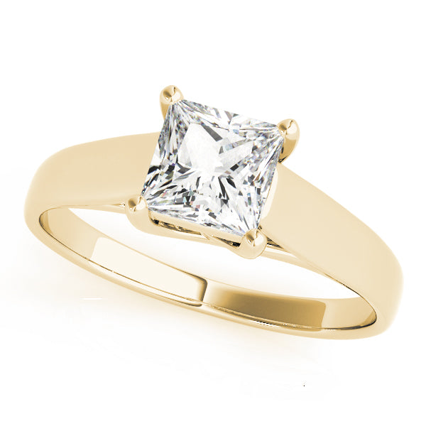 Trellis Princess Cut Solitaire Engagement Ring