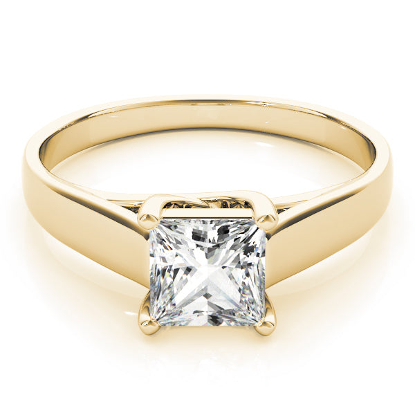 Trellis Princess Cut Solitaire Engagement Ring