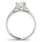 Trellis Princess Cut Solitaire Engagement Ring