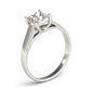 Trellis Princess Cut Solitaire Engagement Ring