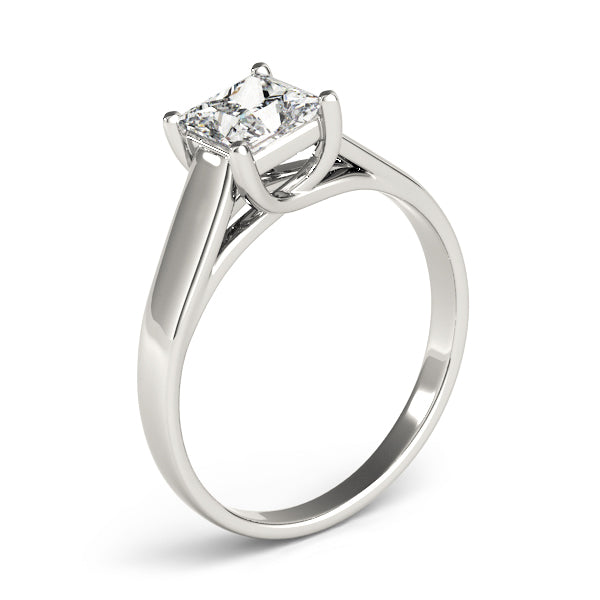 Trellis Princess Cut Solitaire Engagement Ring