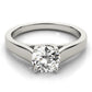 Solitaire Trellis Engagement Ring