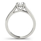Solitaire Trellis Engagement Ring