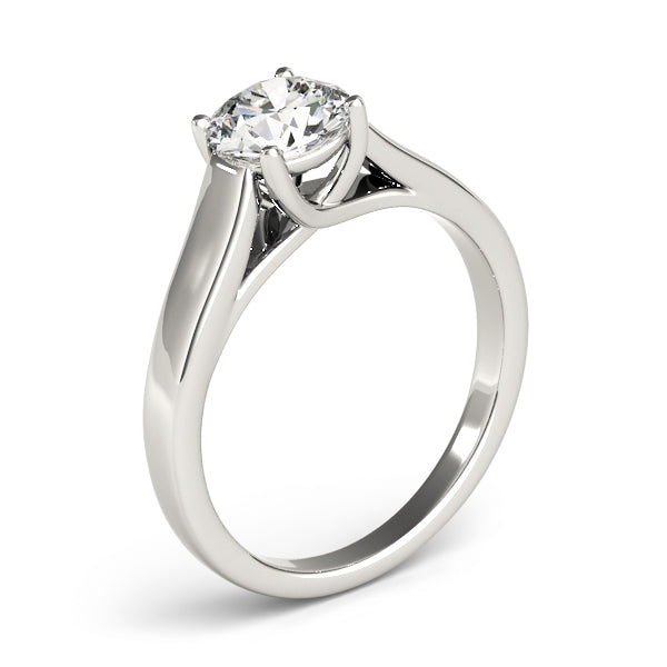 Solitaire Trellis Engagement Ring