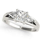 ENGAGEMENT RINGS 3 STONE PRINCESS