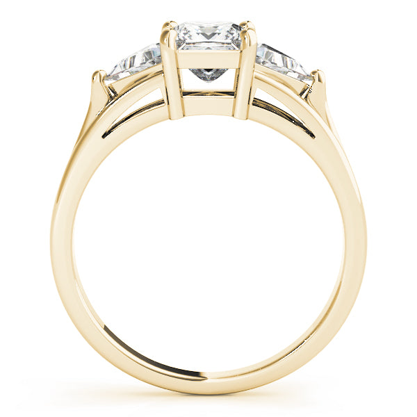 ENGAGEMENT RINGS 3 STONE PRINCESS