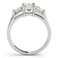 ENGAGEMENT RINGS 3 STONE PRINCESS