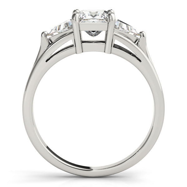 ENGAGEMENT RINGS 3 STONE PRINCESS