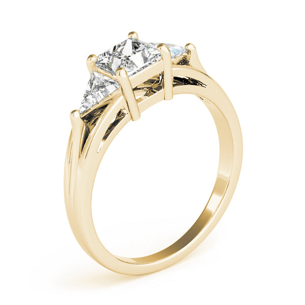 ENGAGEMENT RINGS 3 STONE PRINCESS