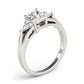 ENGAGEMENT RINGS 3 STONE PRINCESS